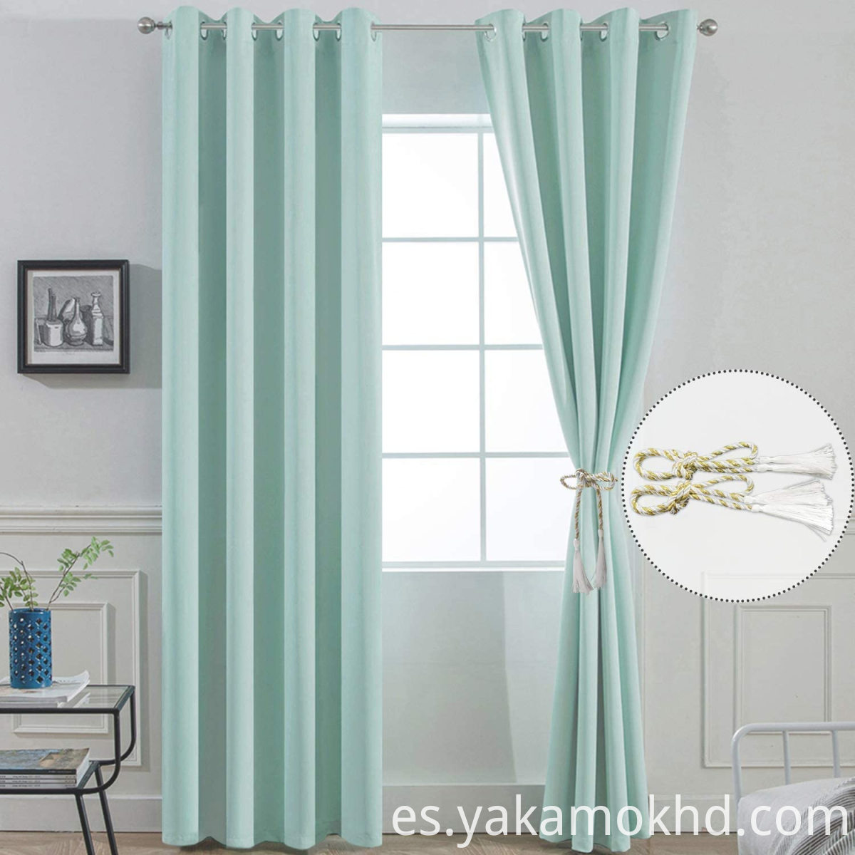 Cortinas opacas 84 pulgadas de largo Blackout Curtains 84 Inch Long